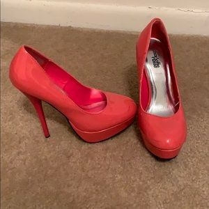 Charlotte Russe Pink Pumps Size 7